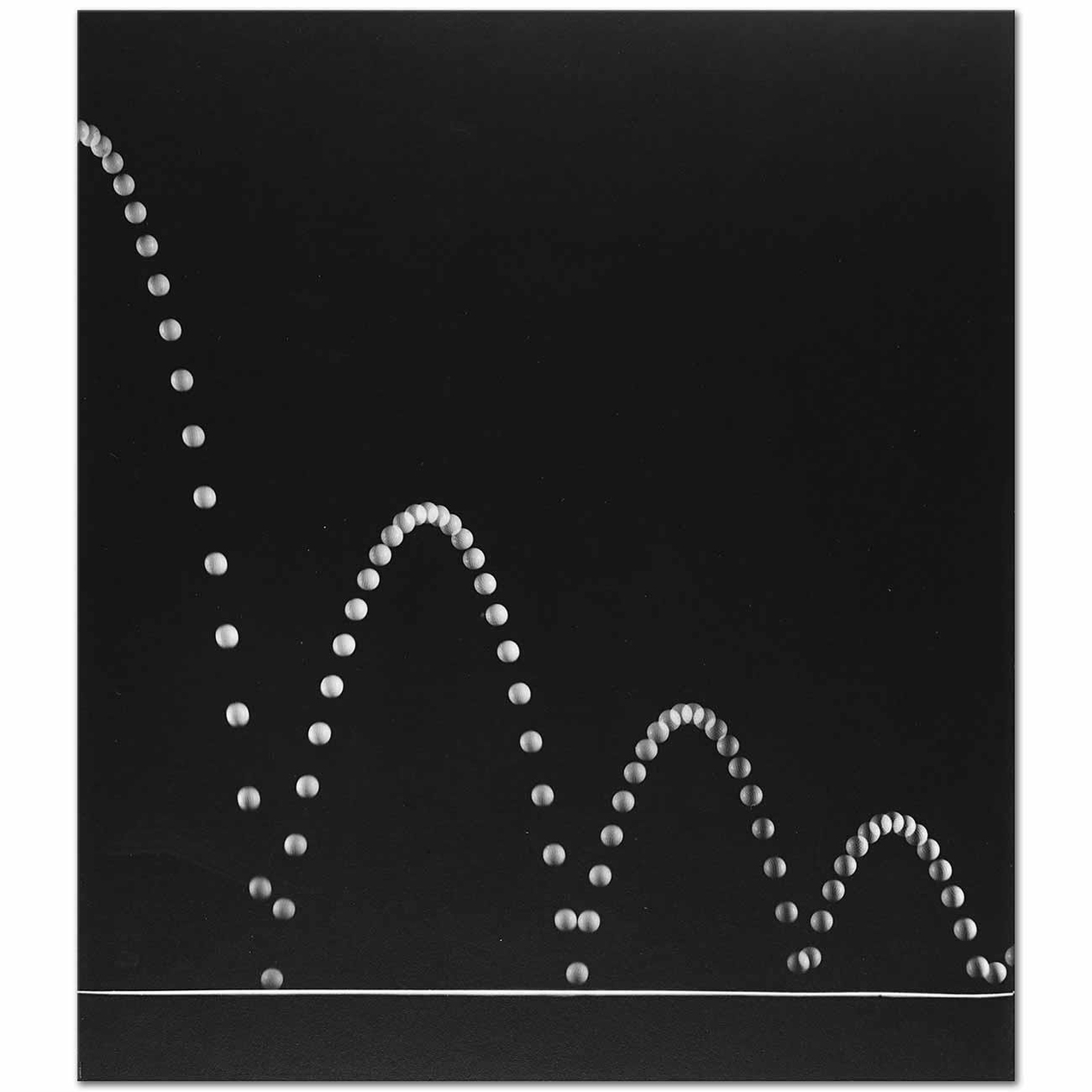 Berenice Abbott Zıplayan Top Kanvas Tablo