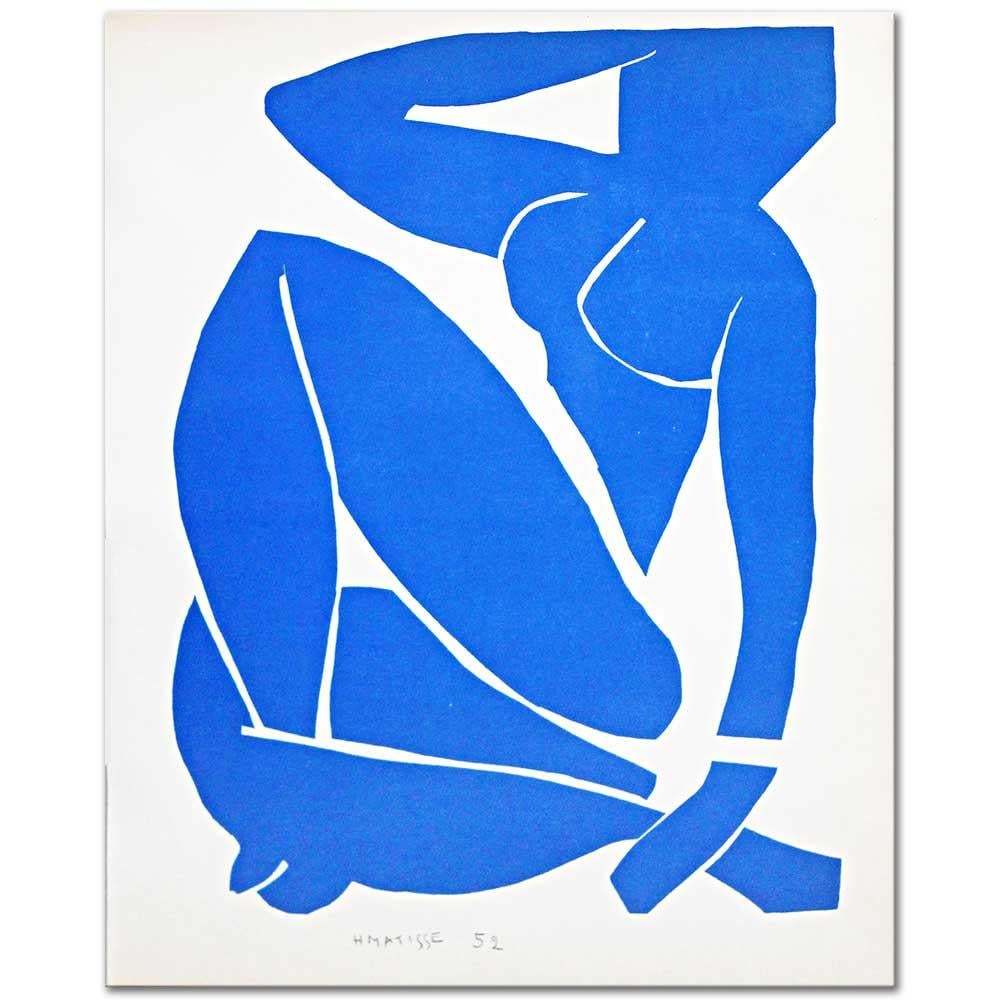 Blue Nude III by Henri Matisse as Art Print
