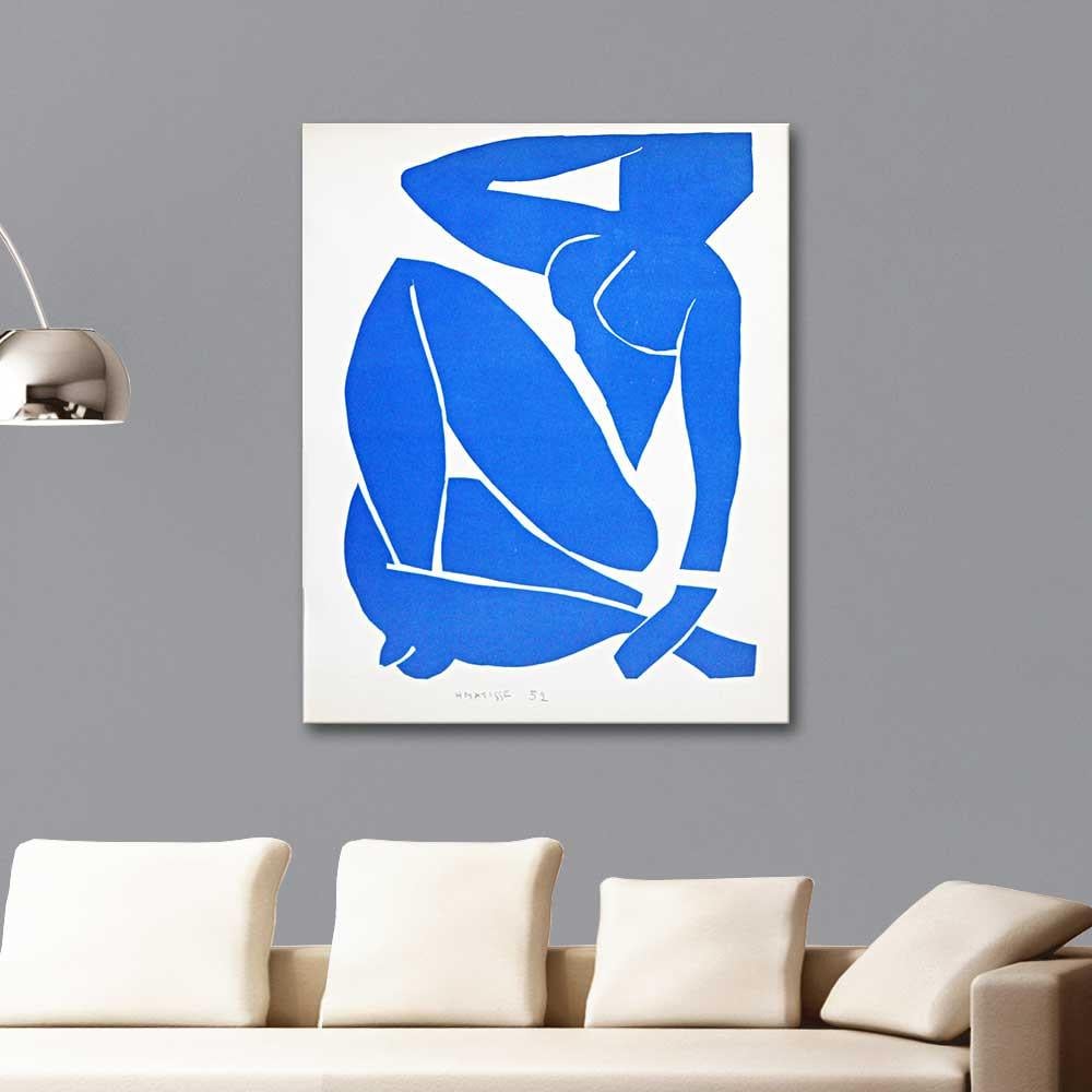 Blue Nude III by Henri Matisse as Art Print