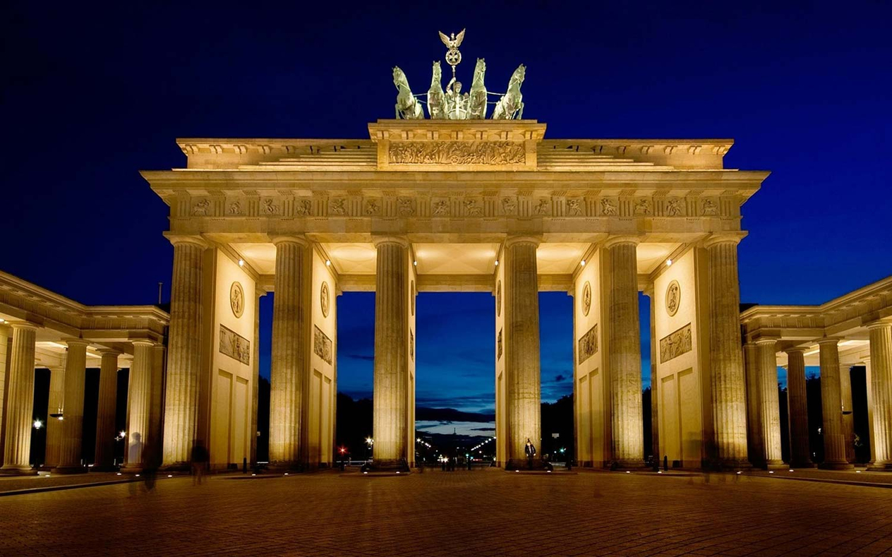 Brandenburg Kapısı Berlin Kanvas Tablo