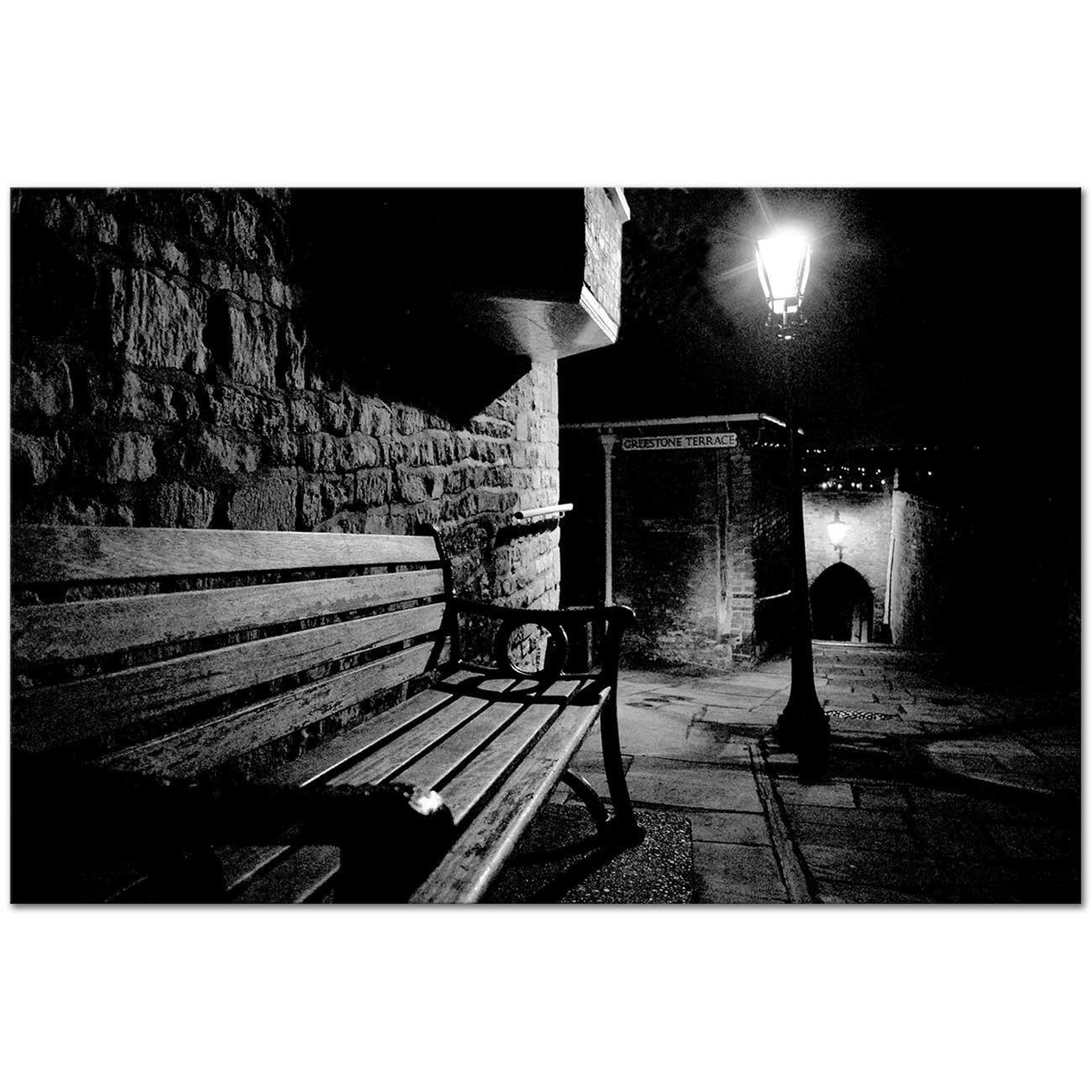 Brassai Greestone Terrace Kanvas Tablo
