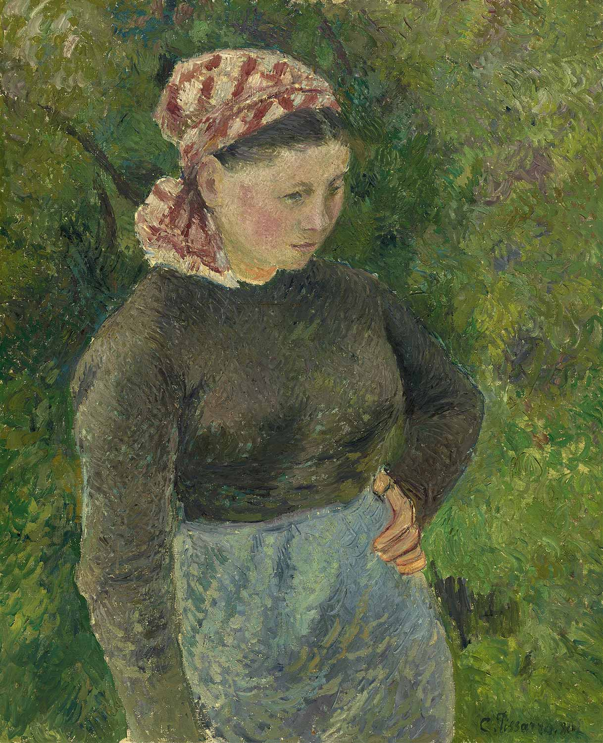 Camille Pissarro Peasant Woman Art Print