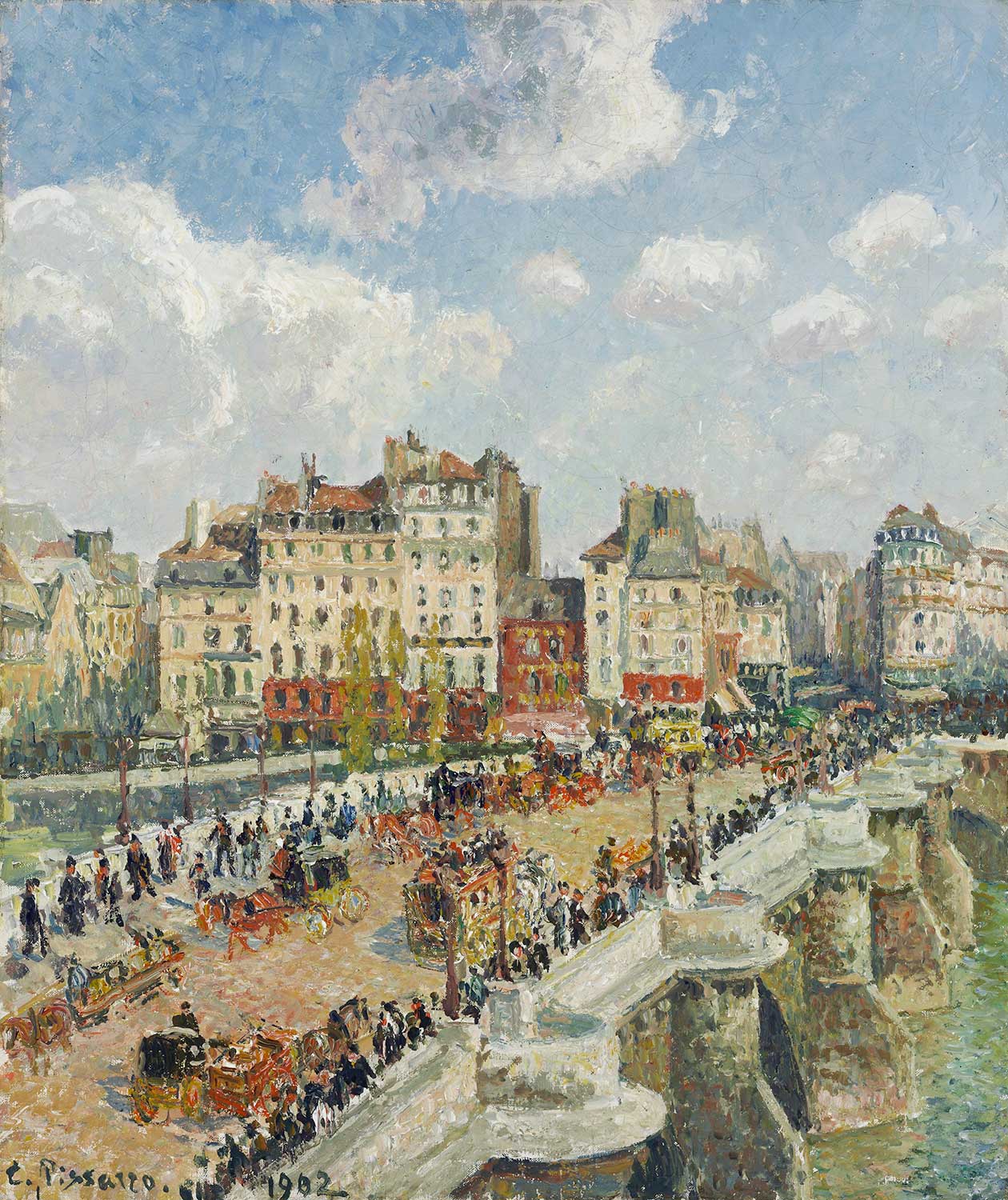 Camille Pissarro The Pont Neuf Art Print