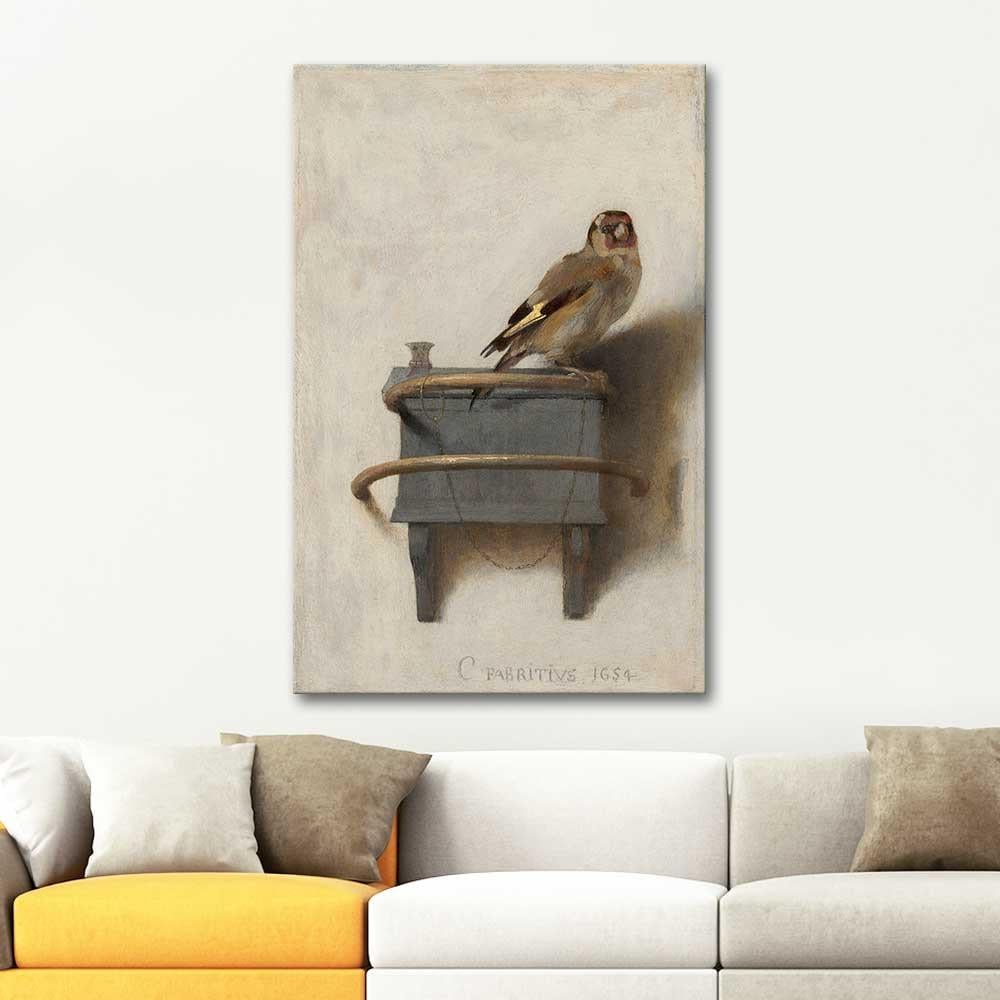 Carel Fabritius The Goldfinch Art Print