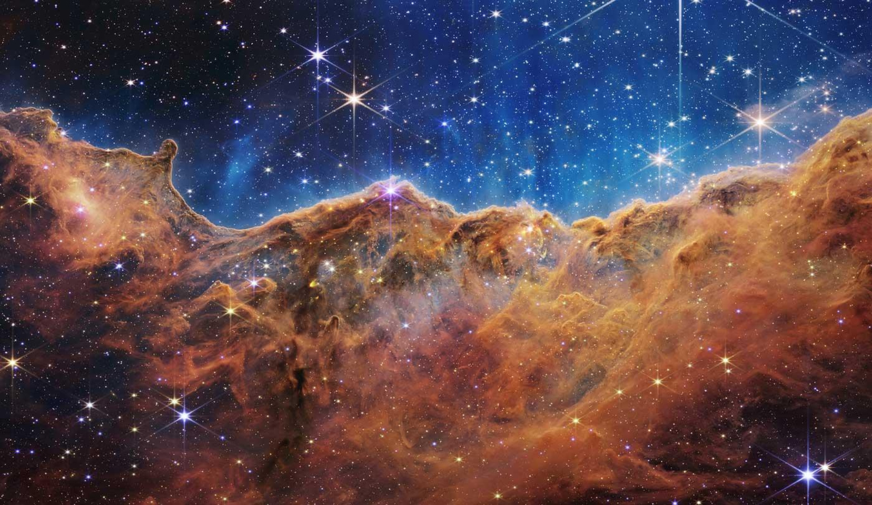 James Webb Teleskobundan Carina Nebulası Kanvas Tablo