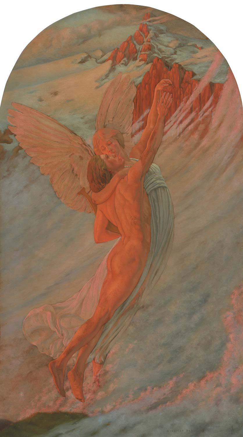 Carlos Schwabe L'Idéal Art Print