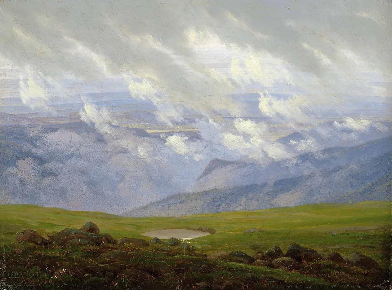 Drifting Clouds by Caspar David Friedrich