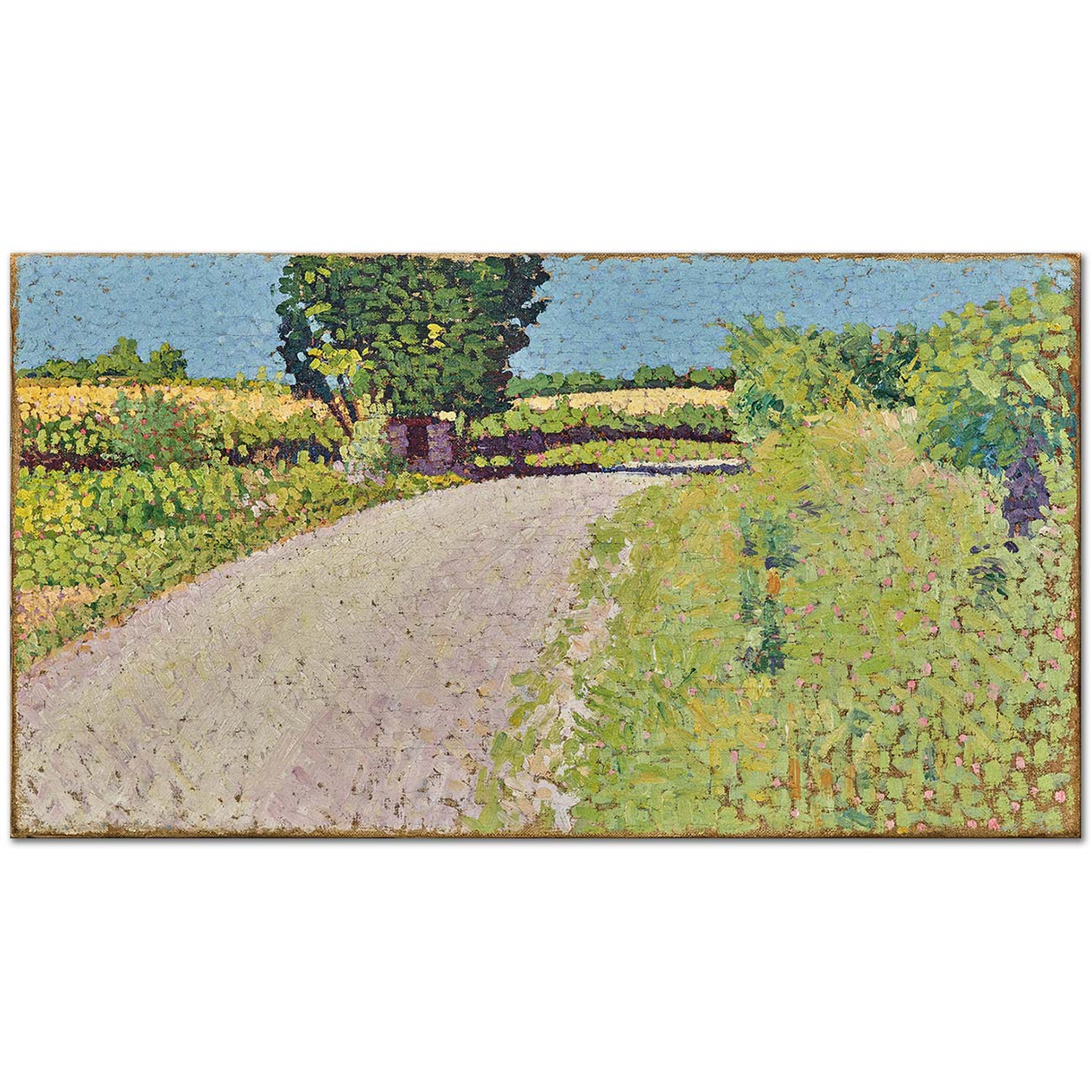 Charles Angrand Path in the Country Art Print