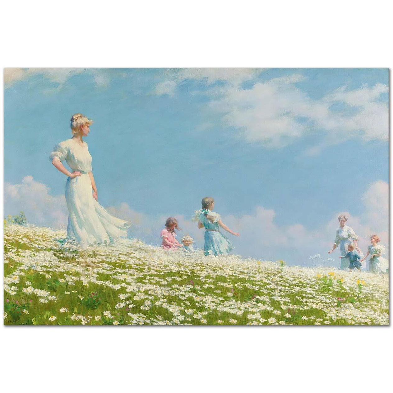 Charles Courtney Curran Summer Art Print