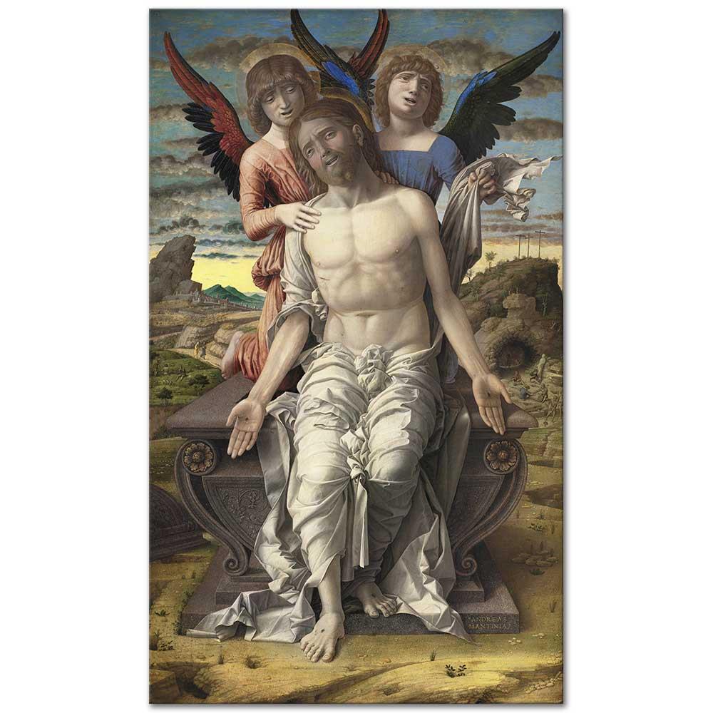 Andrea Mantegna Acı Çeken Kurtarıcı Olarak Mesih Kanvas Tablo