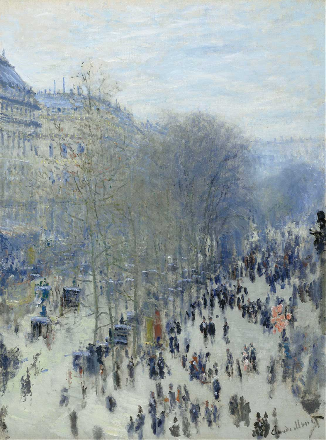 Claude Monet Boulevard des Capucines Art Print