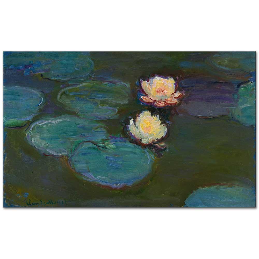 Claude Monet Nilüferler (Nympheas) Kanvas Tablo