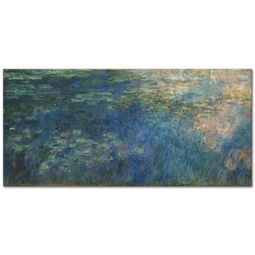 Reflections of Clouds on the Water Lily Pond by Claude Monet