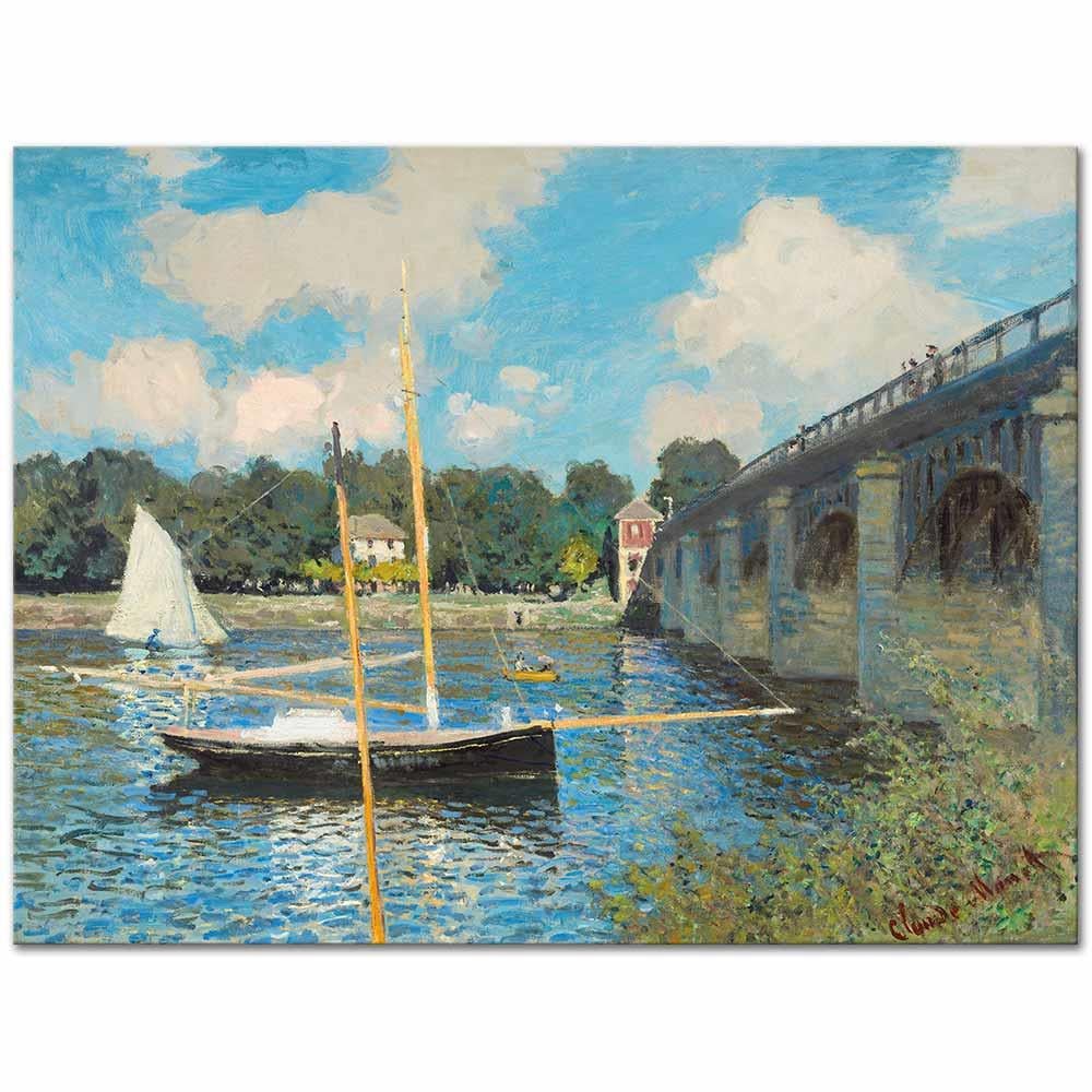 The Bridge at Argenteuil by Claude Monet