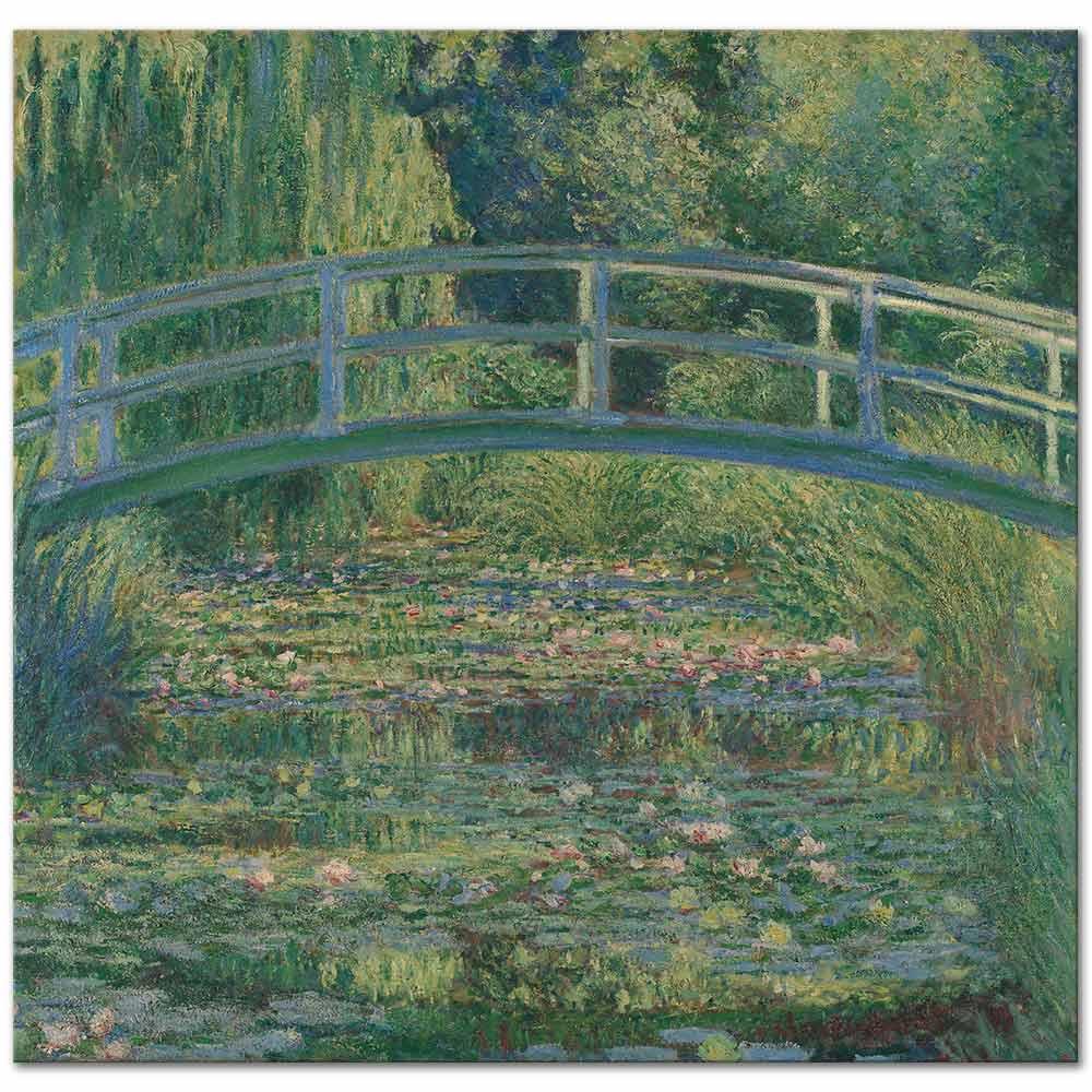 The Water Lily Pond by Claude Monet