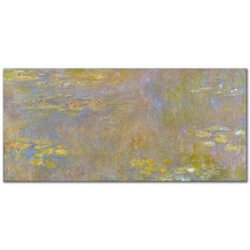Claude Monet Nilüferler IV Kanvas Tablo