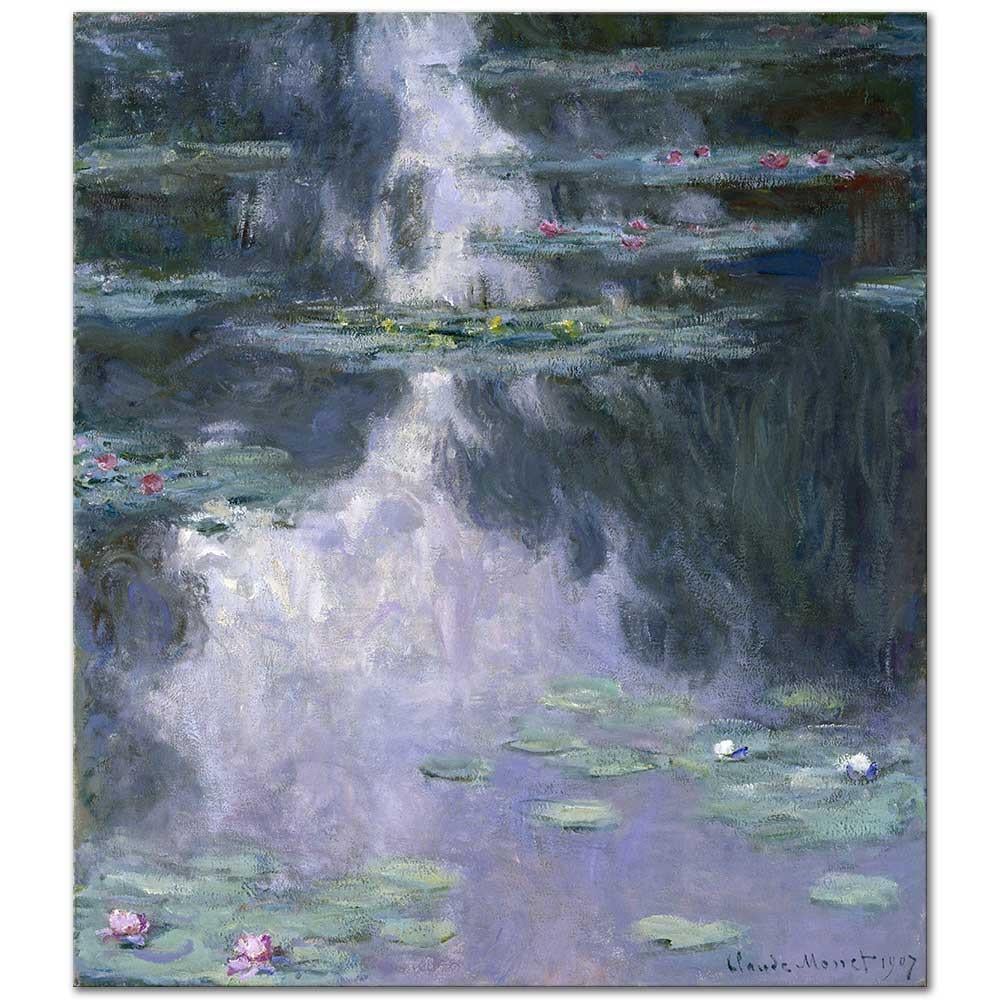Claude Monet Nilüferler III Kanvas Tablo