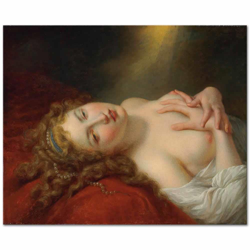 Jean-Baptiste Regnault Danae Kanvas Tablo