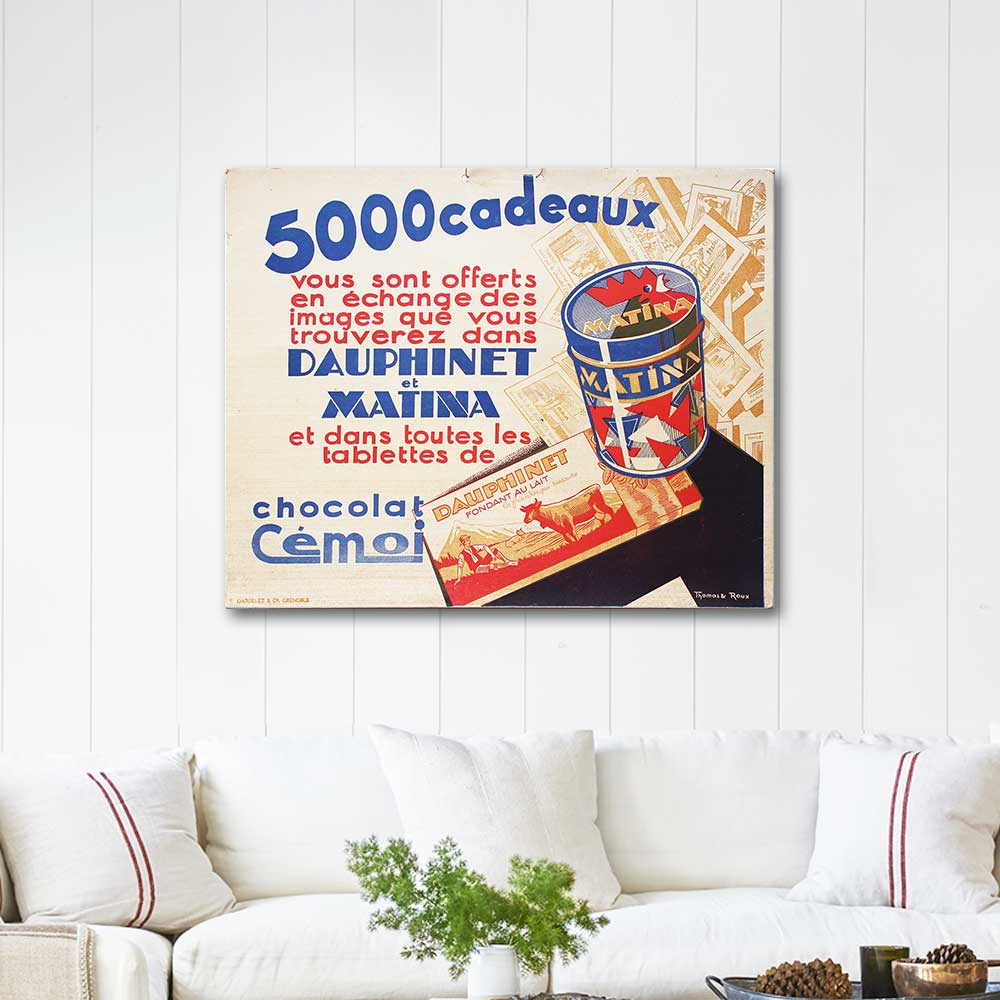 Dauphinet Chocolate Art Print