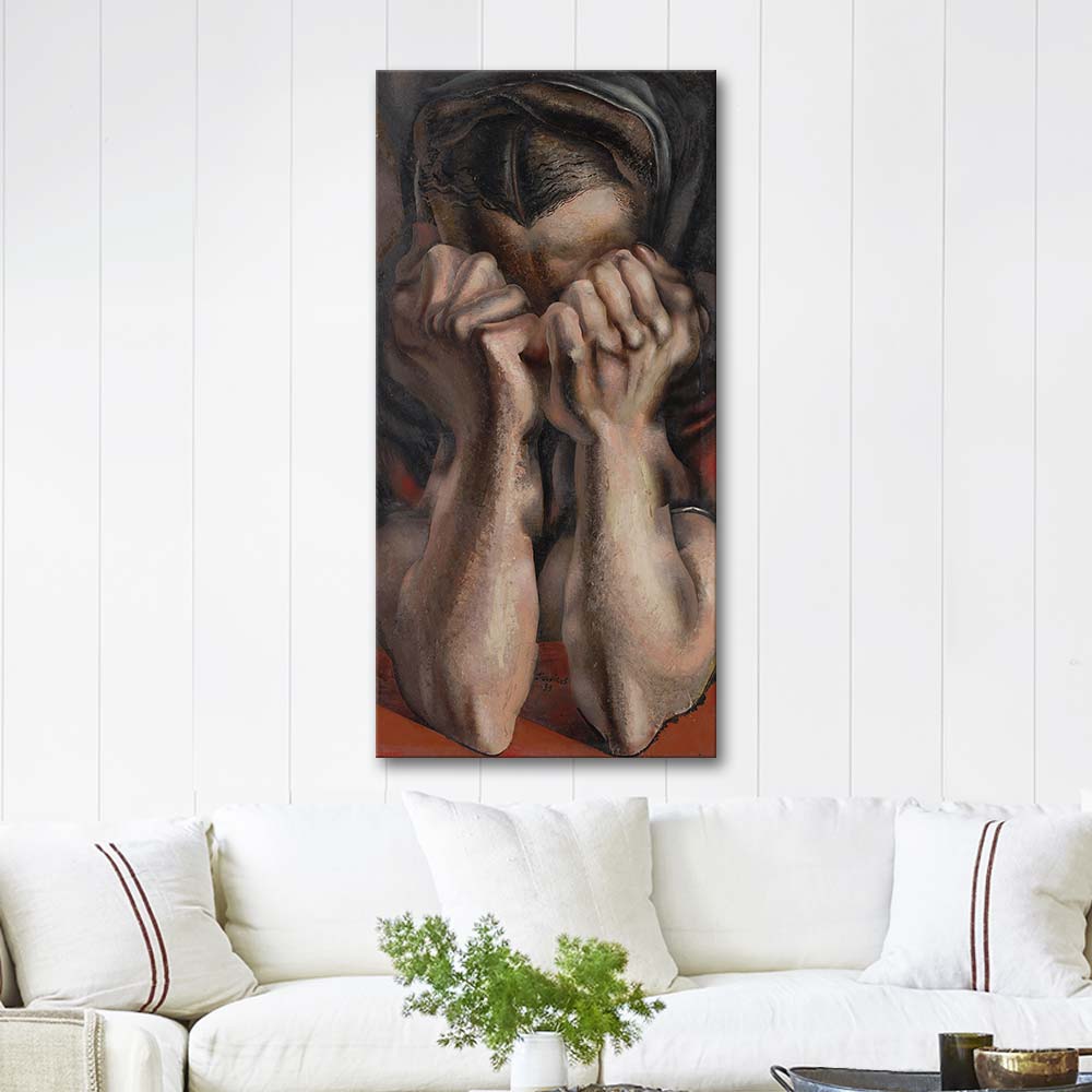 David Alfaro Siqueiros The Sob Art Print
