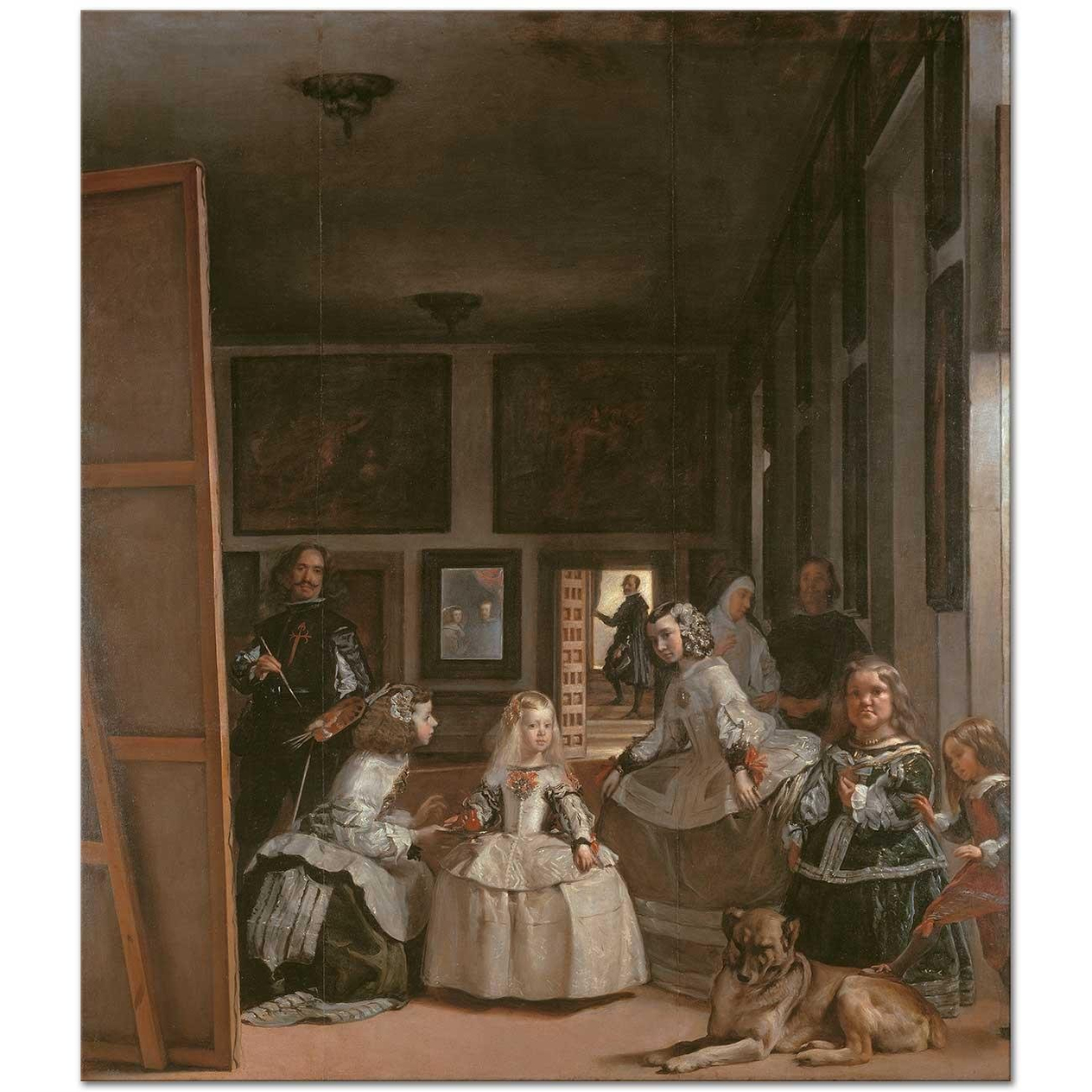 Diego Velazquez Sanatçının Kızları Kanvas Tablo