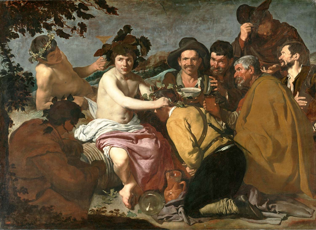 Diego Velazquez Bacchus'un Zaferi Kanvas Tablo