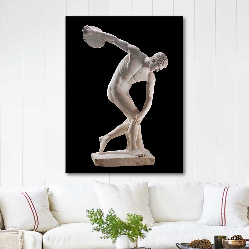 Discobolus Art Print
