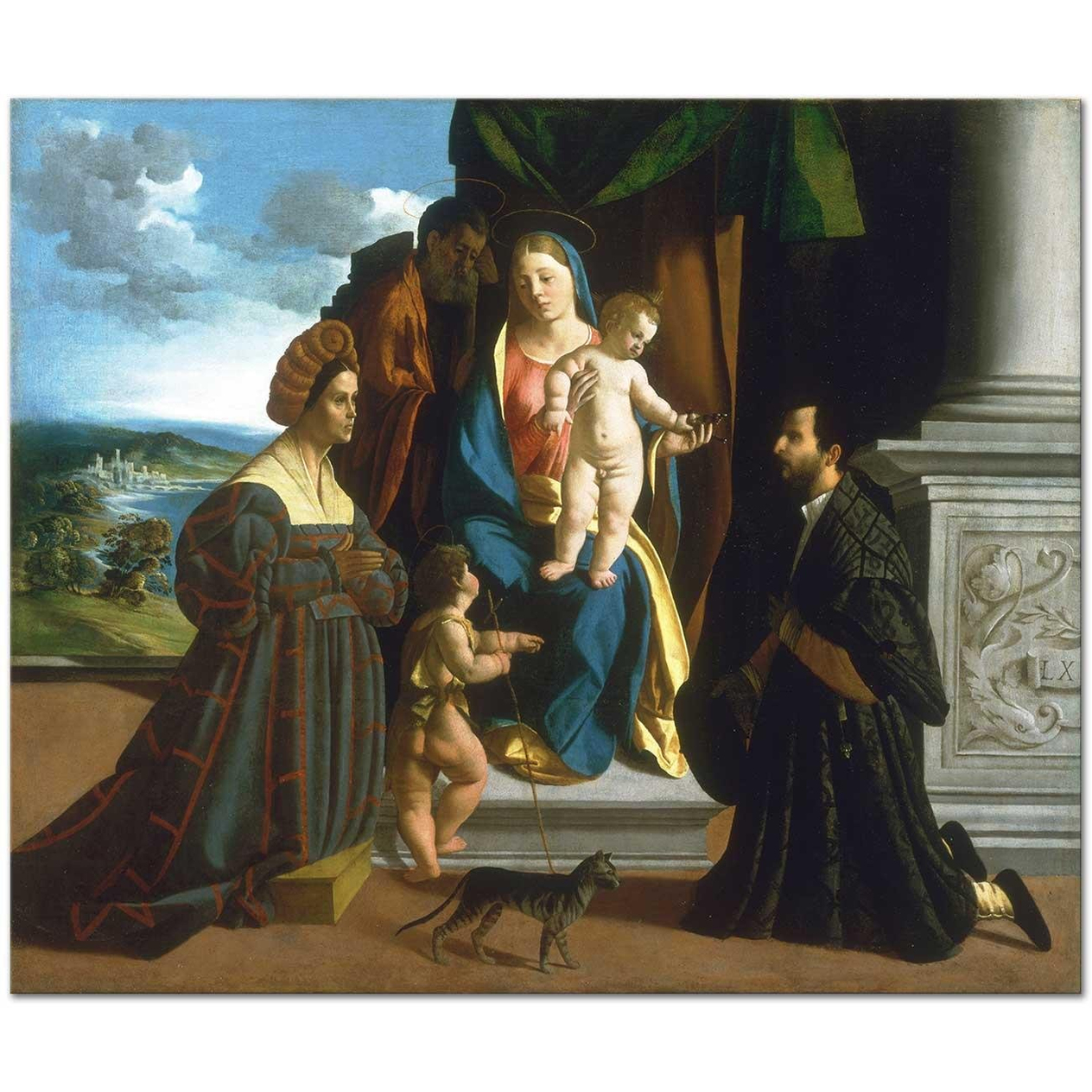 Dosso Dossi The Holy Family Art Print