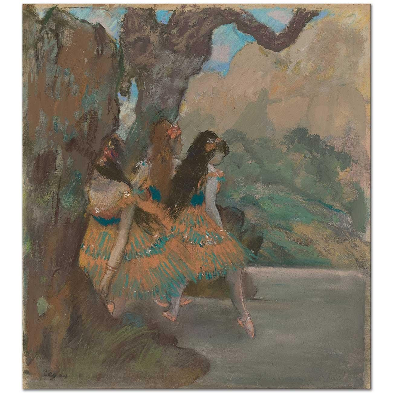 Edgar Degas Ballet Dancers Art Print