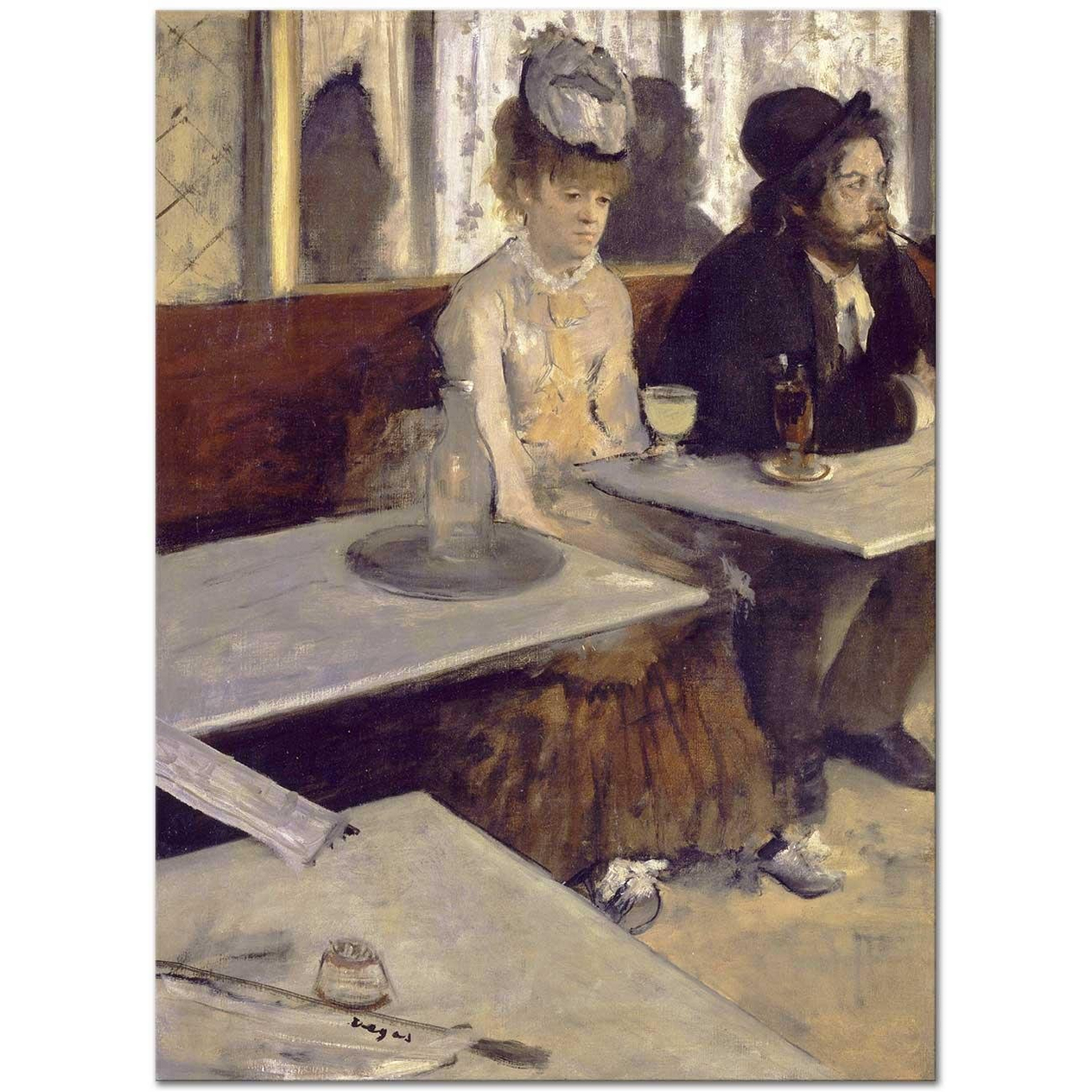 Edgar Degas Mola Kanvas Tablo