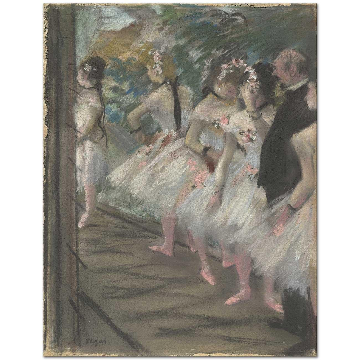 Edgar Degas The Ballet Art Print