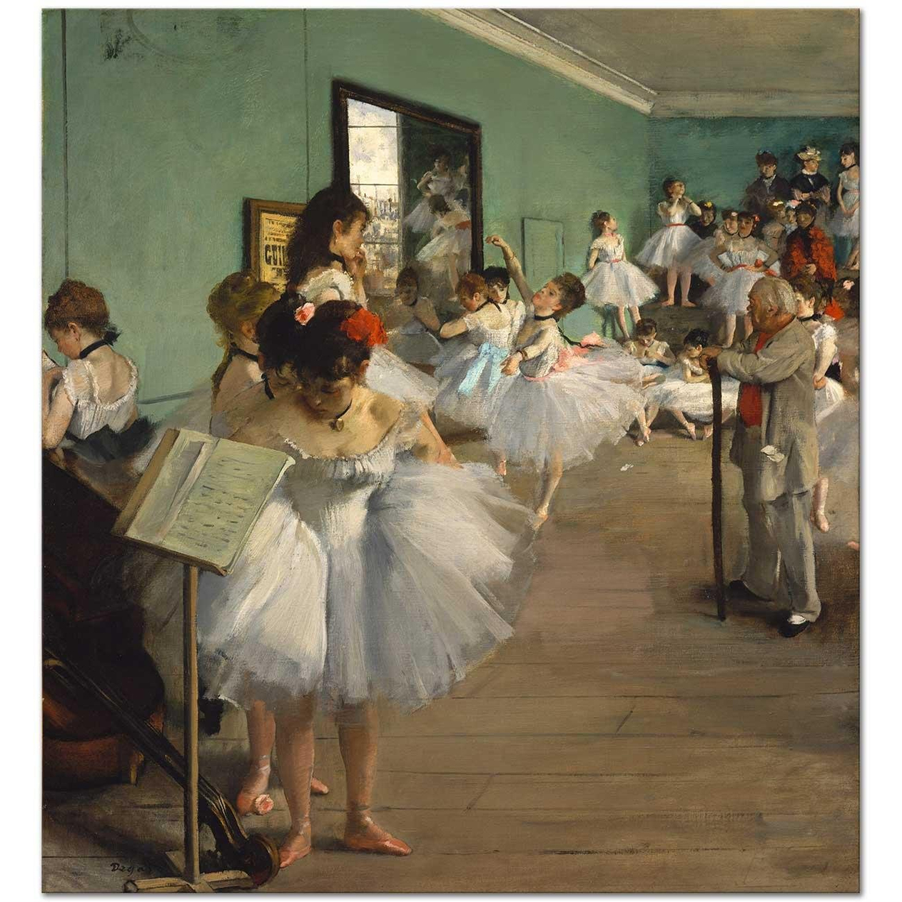 The Dance Class by Edgar Degas