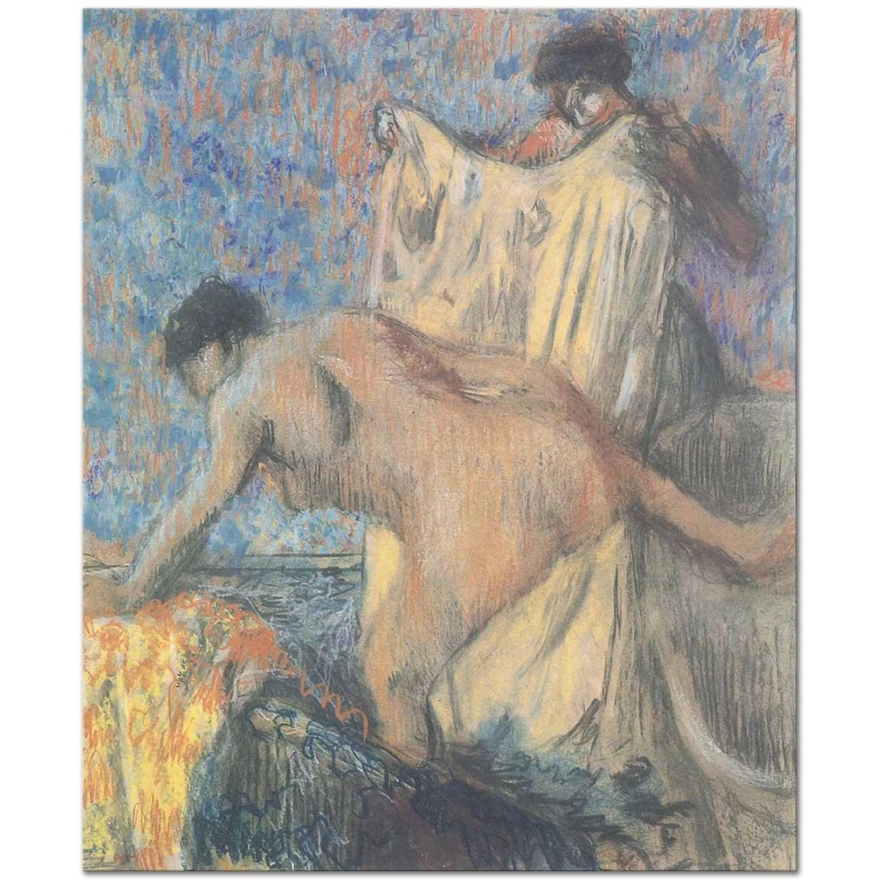 Edgar Degas Woman Leaving Her Bath Art Print
