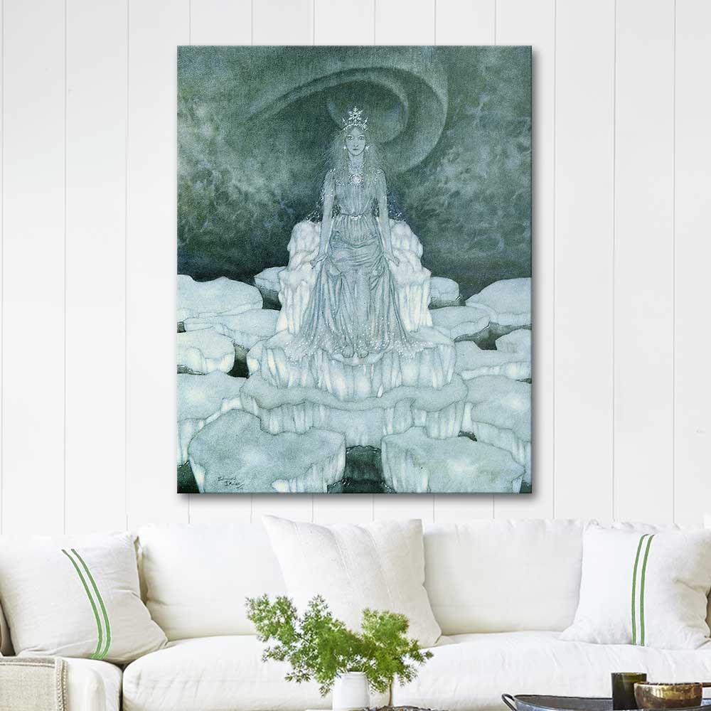 Edmund Dulac The Snow Queen Art Print