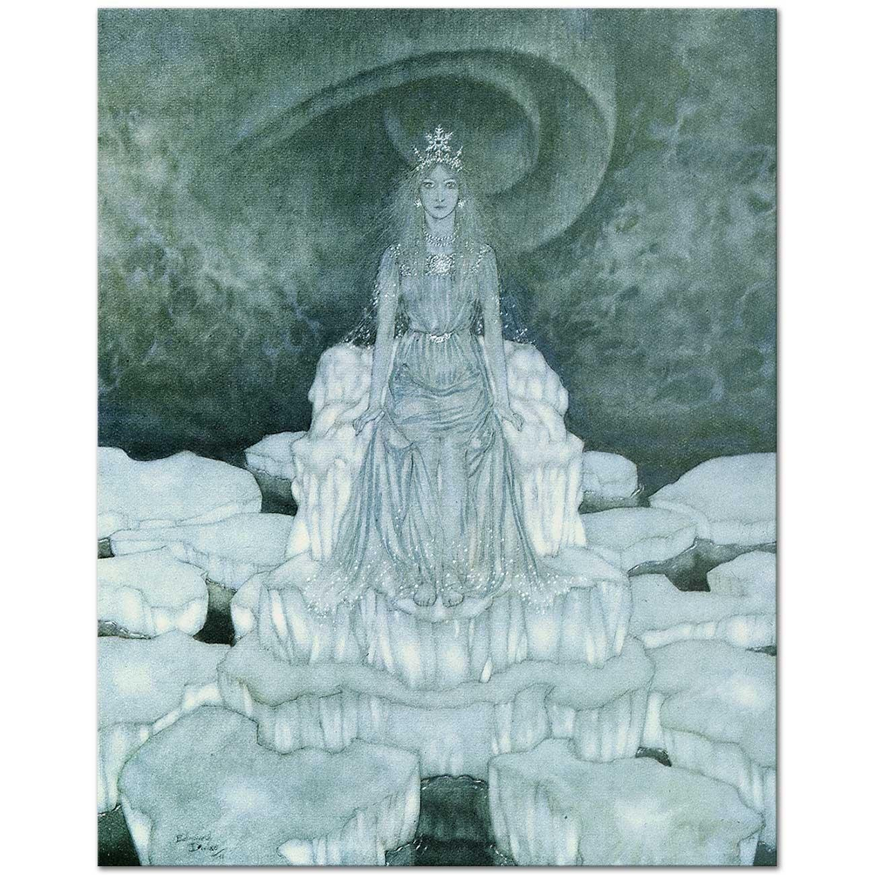 The Snow Queen by Edmund Dulac