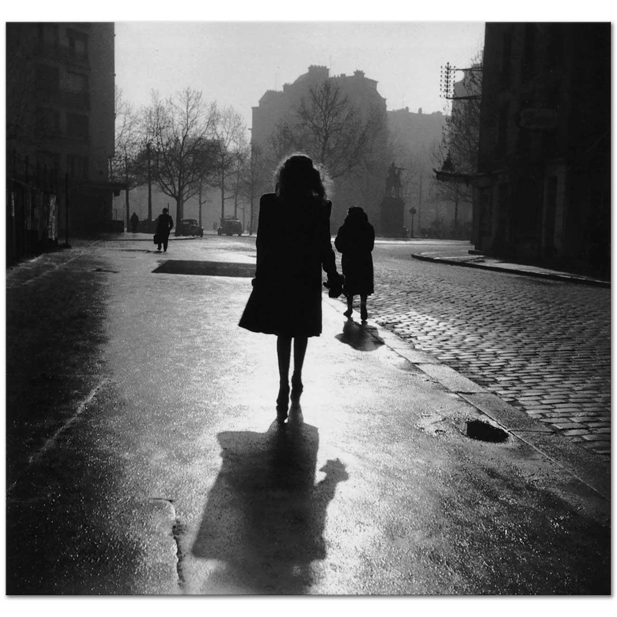 Edouard Boubat Yola Çıkış Kanvas Tablo