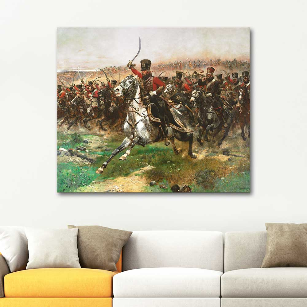 Edouard Detaille Long Live the Emperor Art Print
