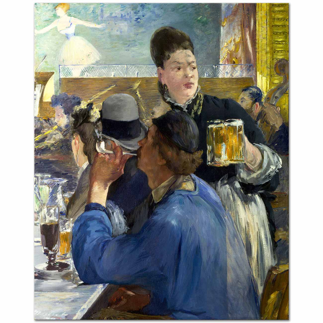 Edouard Manet Cafe Köşesi