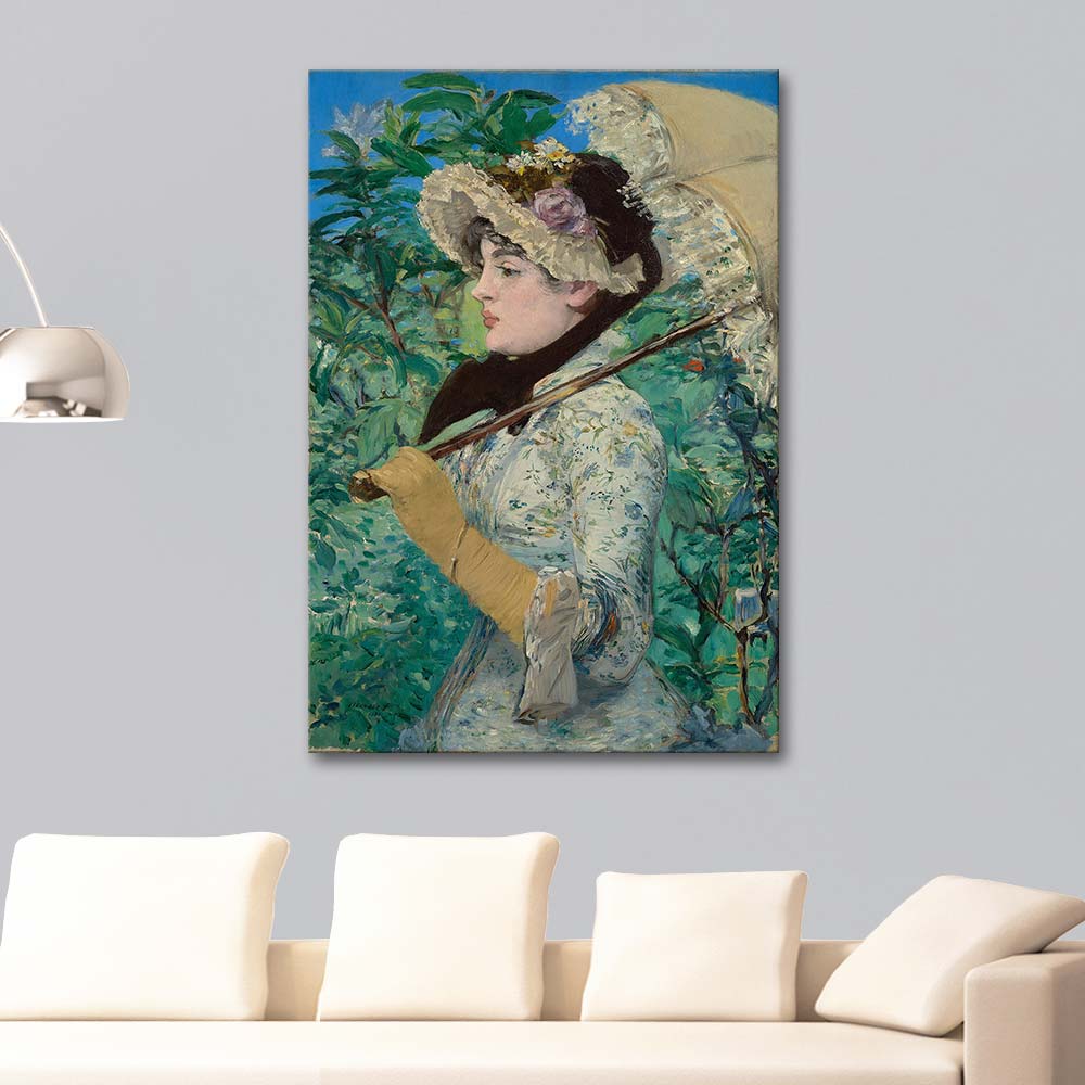 Edouard Manet Jeanne Spring Art Print