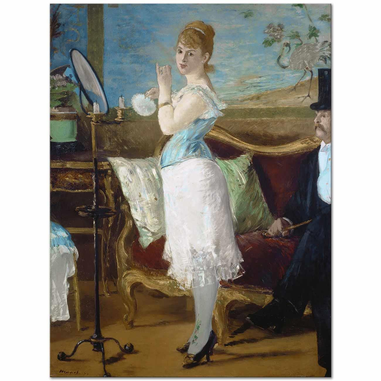 Nana by Edouard Manet