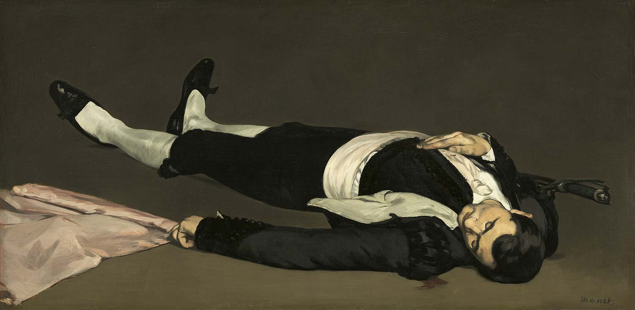 Edouard Manet Ölü Matador Kanvas Tablo