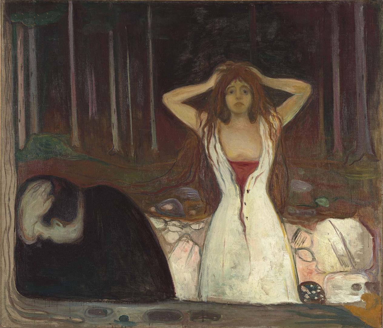 Edvard Munch Ashes Art Print