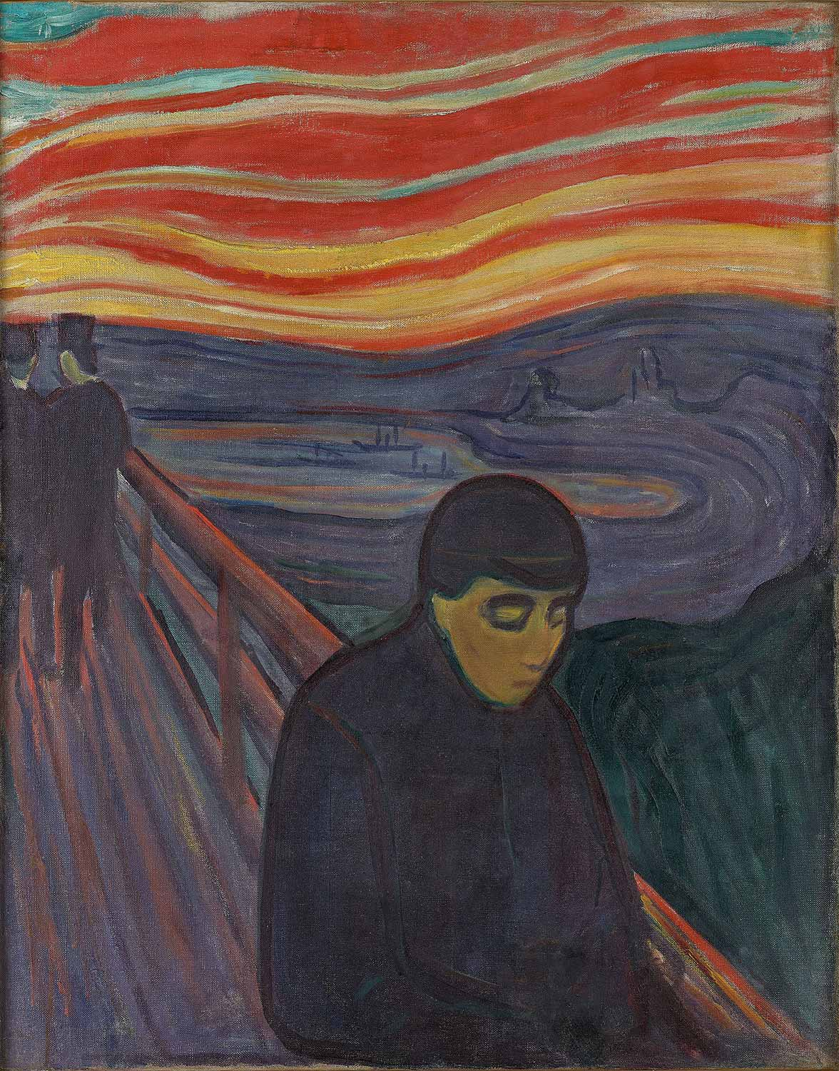 Edvard Munch Despair Art Print