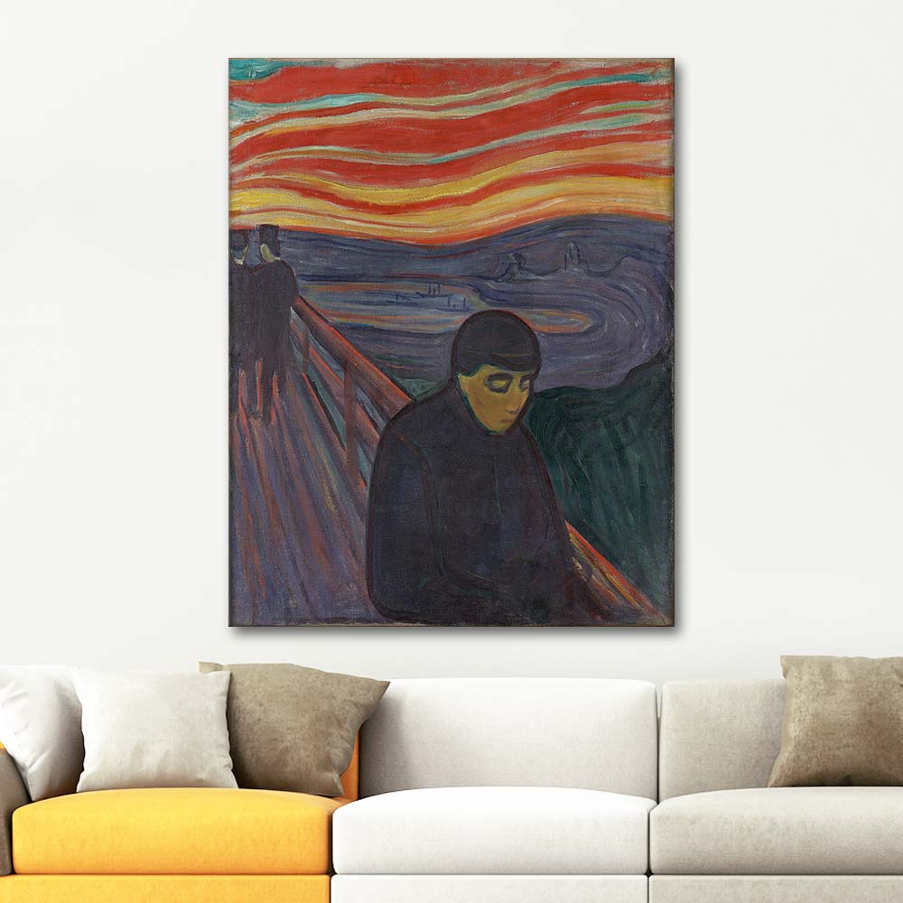 Edvard Munch Despair Art Print