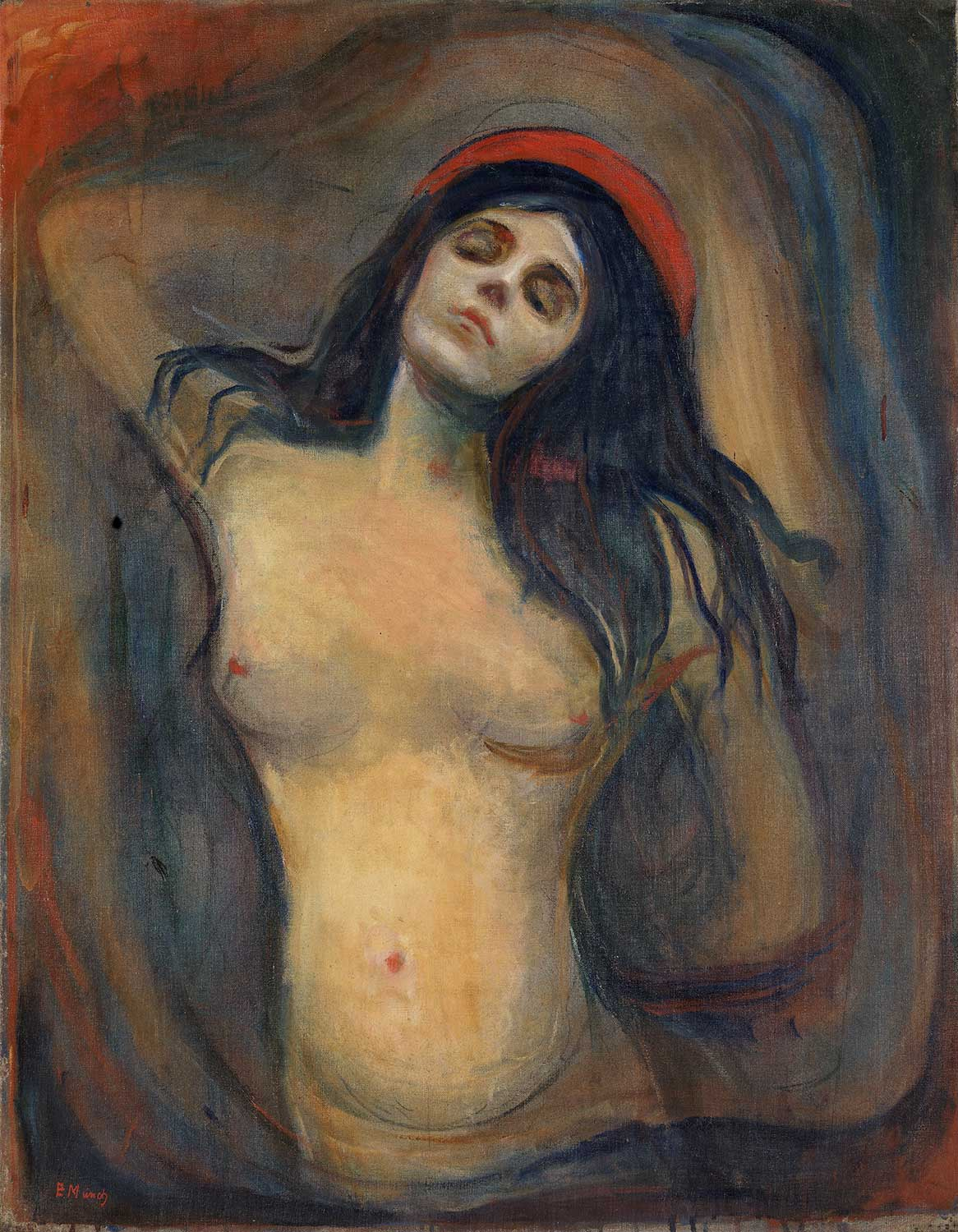 Edvard Munch Madonna Kanvas Tablo
