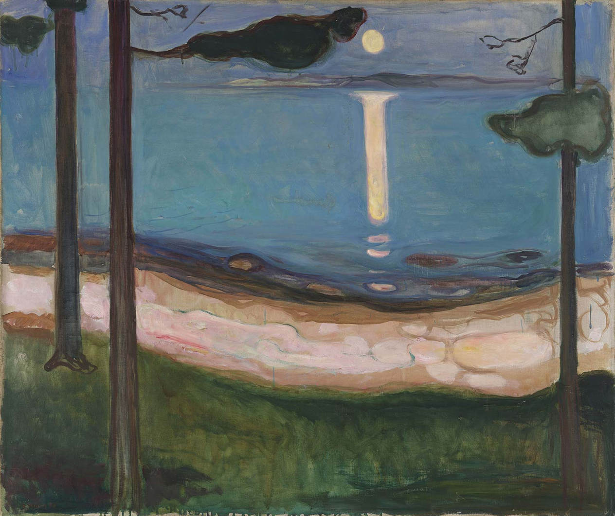 Edvard Munch Mehtap Kanvas Tablo