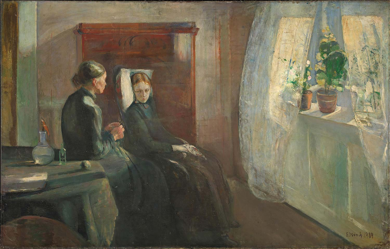 Edvard Munch Bahar Kanvas Tablo