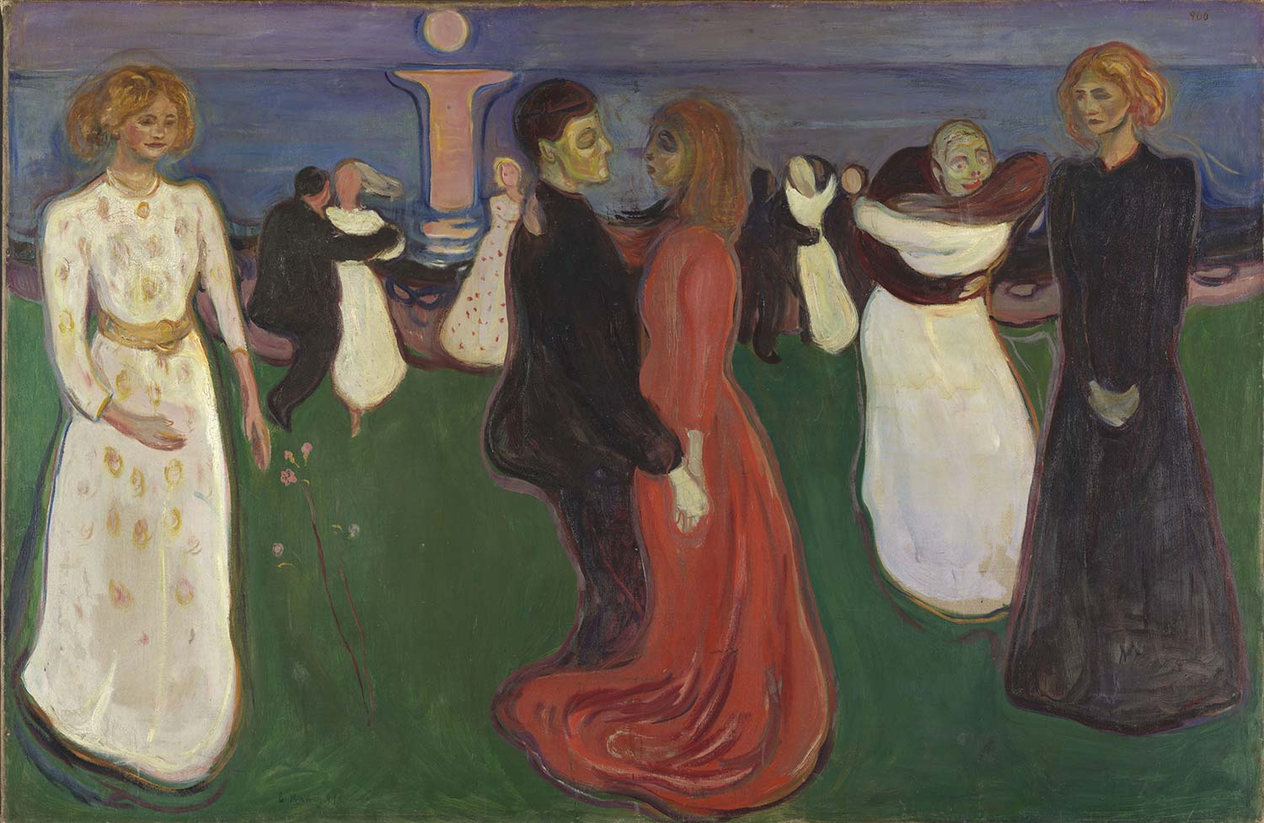 Edvard Munch The Dance of Life Art Print