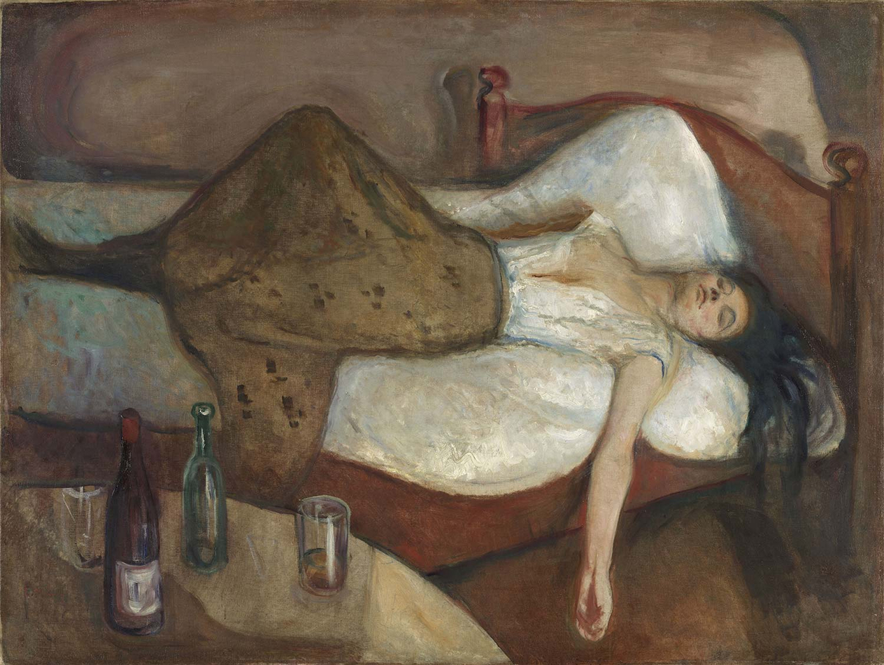 Edvard Munch The Day After Art Print