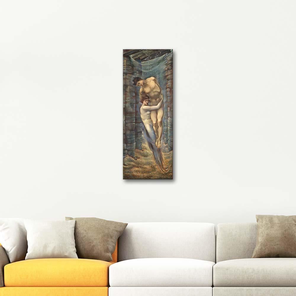 Edward Burne Jones Sponsa de Libano Art Print